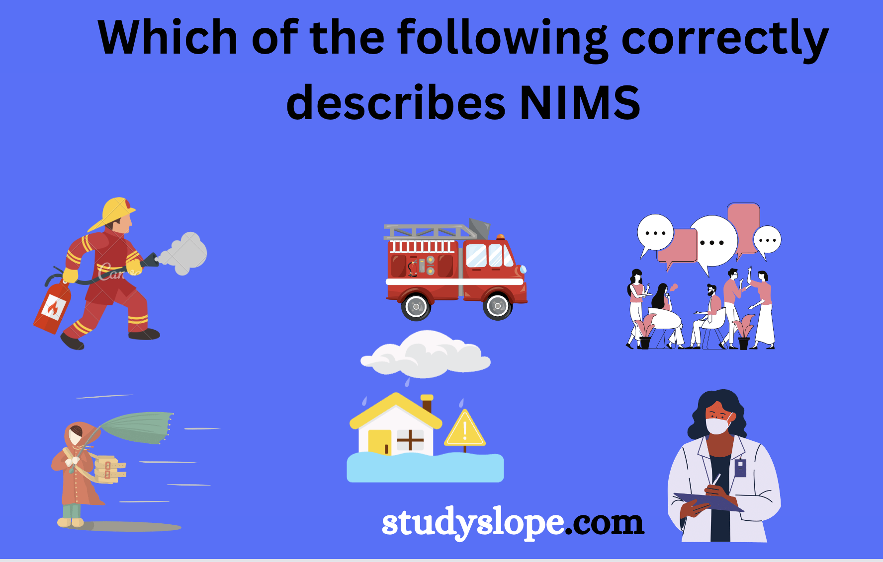 Which of the following correctly describes NIMS