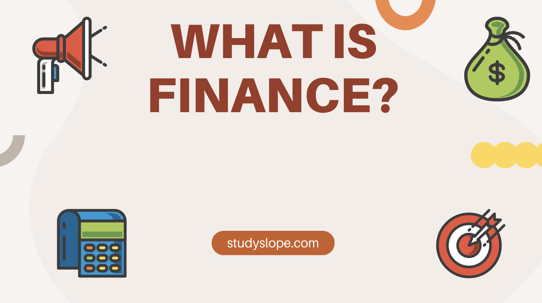 Finance Definition Studyslope