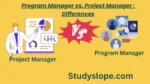 Program Manager vs. Project Manager: Differences